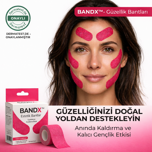 BANDX™ - Yüz Lift Kinezyo Bandı