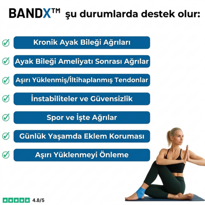 BANDX™ - Ayak Bileği Ağrısı