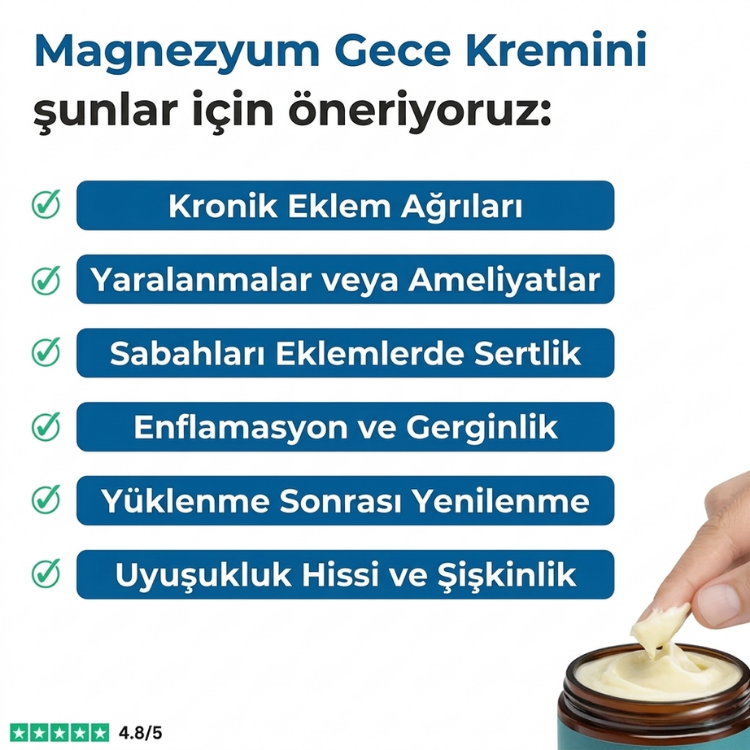 Magnezyum Ağrı Giderici Krem